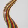 Jerry Spehr glass sculpture entitled "Let's Go Crazy"
