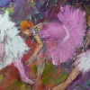 Sandra Halat's Painting "Dancers"