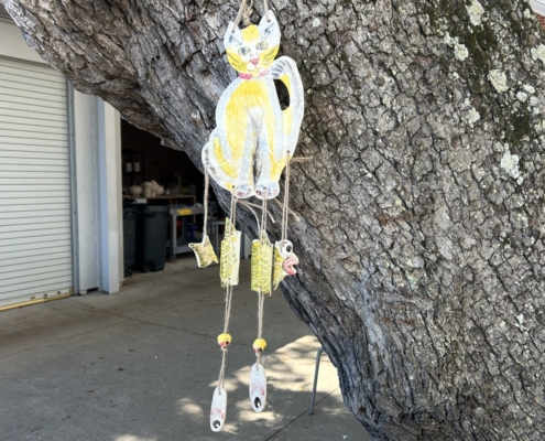 ceramic wind chime