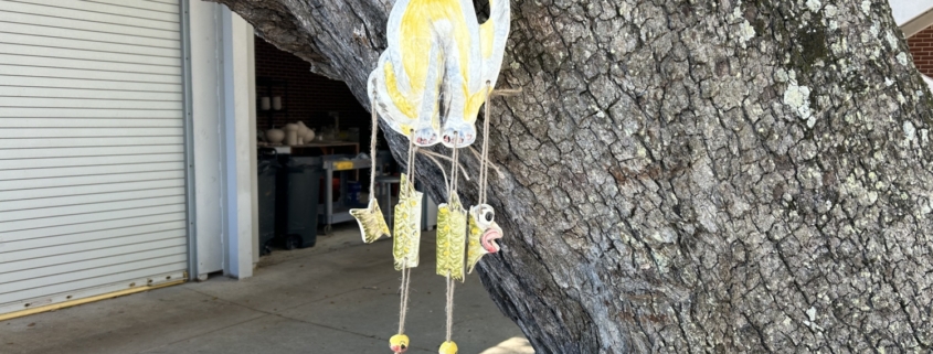 ceramic wind chime