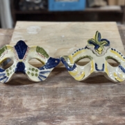 Ceramic Mardi Gras Mask