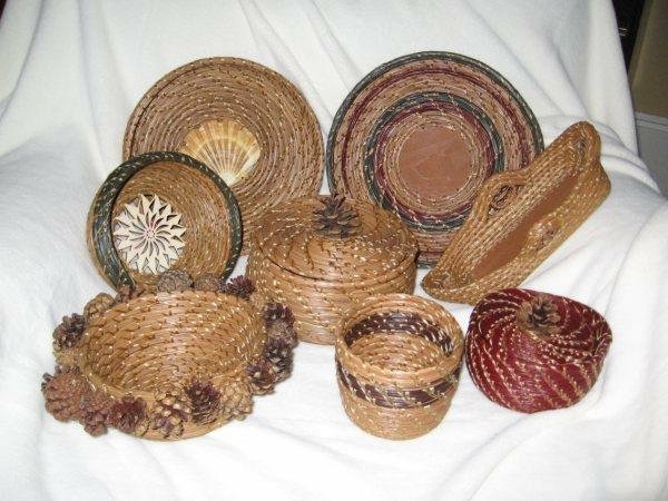 Pine Needle Basket Class