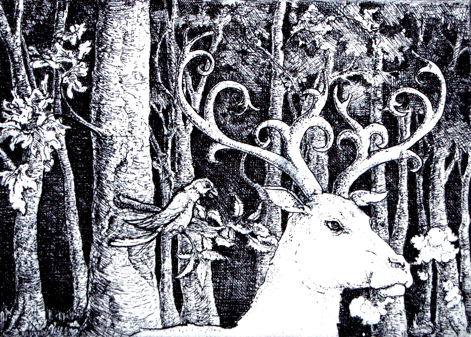 Intaglio Print