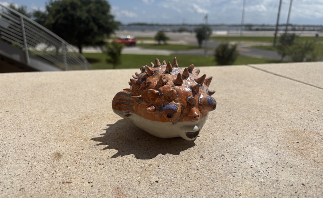 Ceramic Puffer Fish