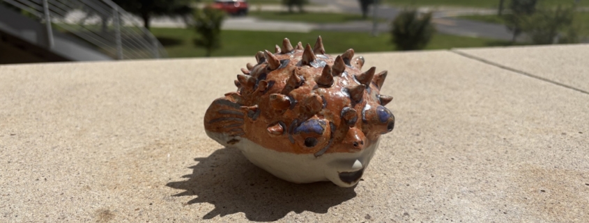 Ceramic Puffer Fish
