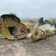 Slab Fish Sculpture