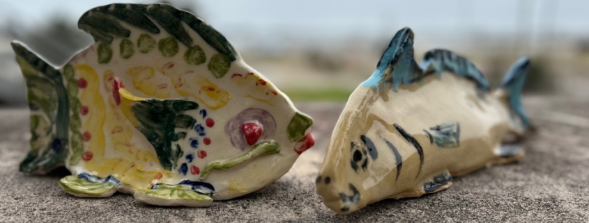 Slab Fish Sculpture
