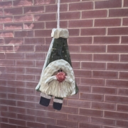Ceramic Holiday Wind Chime