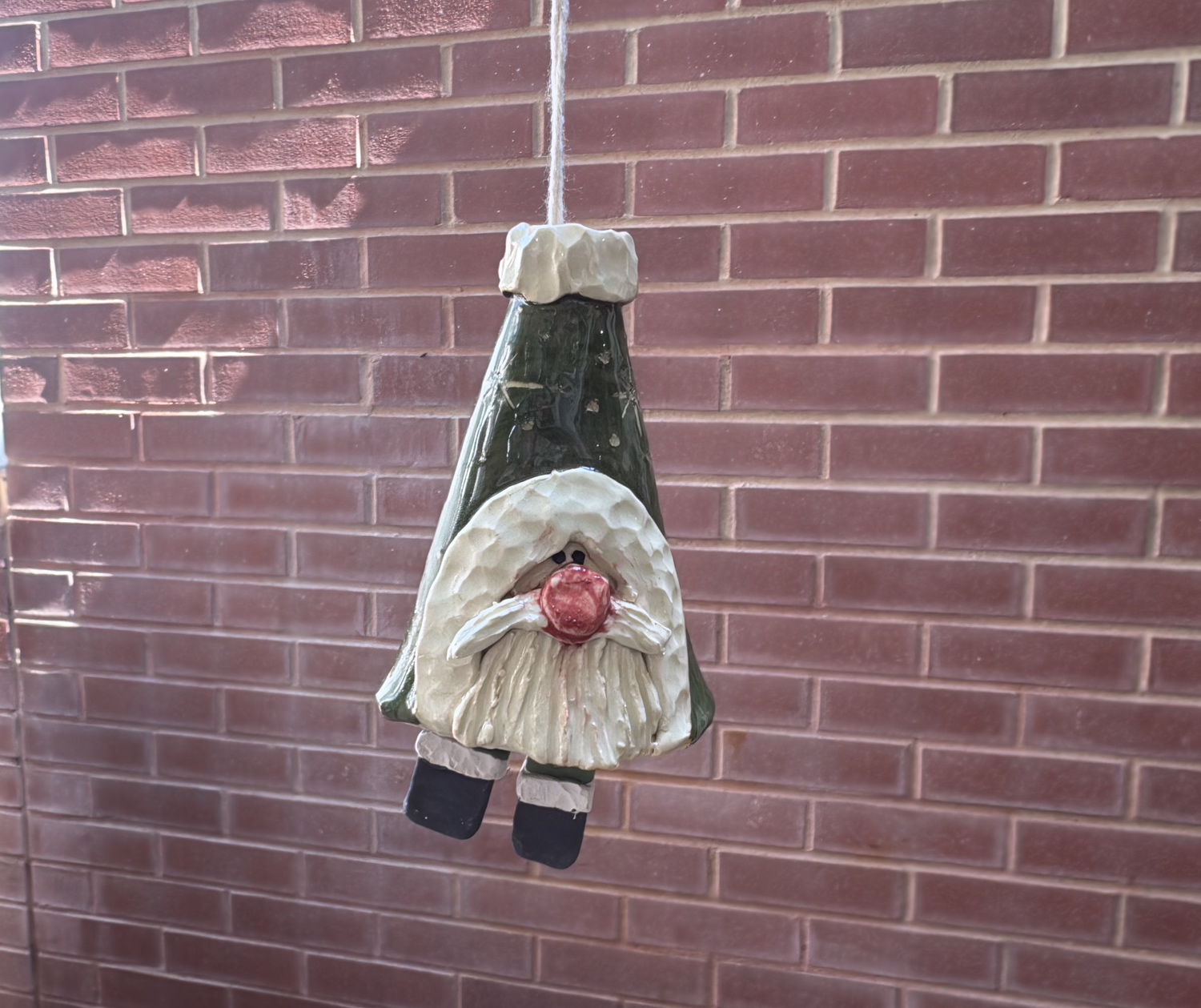 Ceramic Holiday Wind Chime