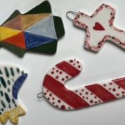 ceramic christmas ornaments